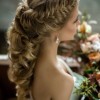 Прически за дълга коса сватбени стилове