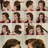 1950-те години прически за дълга коса