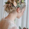 Цветя сватбени косата