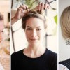 Прически за жени на средна коса
